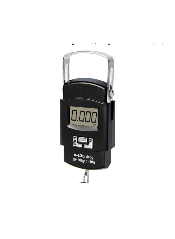 Portable digital electronic luggage scale for suitcases, 50 kg, hanging suitcase scale - Image 2